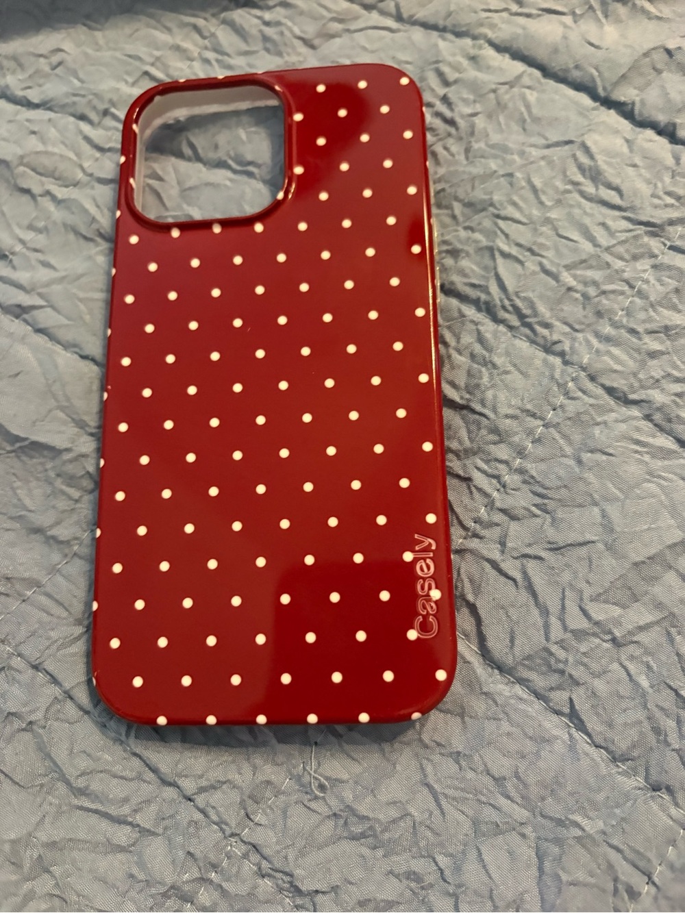 Casely Red Polka Dot Glossy Phone Case
16 pro max